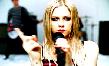 Avril Lavigne told you how to be… She's angry now