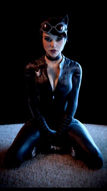 Catwoman Cleavage