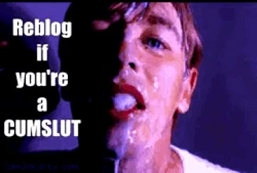 CUM SLUT! // #bukkake #facial #cumshots #blowjob #cumslut #sperm #jizz #cumgif