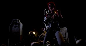I Let An AI Processor Loose On That Linnea Quigley Scene In The Return Of The Living Dead. 3840×2080 Results In Comments.
