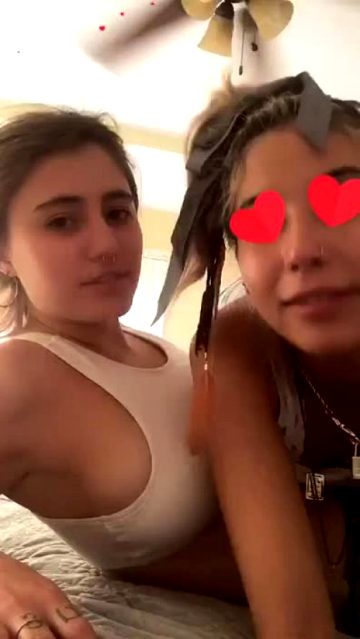 Lia Marie Johnson Getting Close With Her Friend