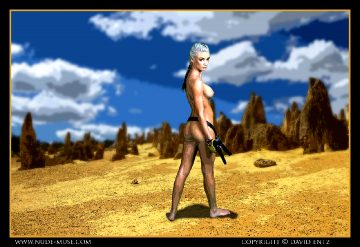 Nude-muse Erin – The Siren