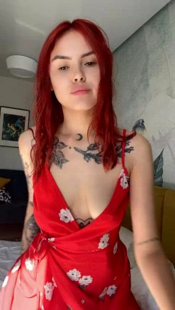Redhead Tattooed And Pierced